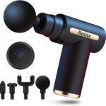 Relax 4 Başlıklı Şarjlı Masaj Tabancası