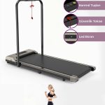 Uzaktan Kumandalı Katlanabilir Portatif Yürüme ve Koşu Bandı 12 Km Hız