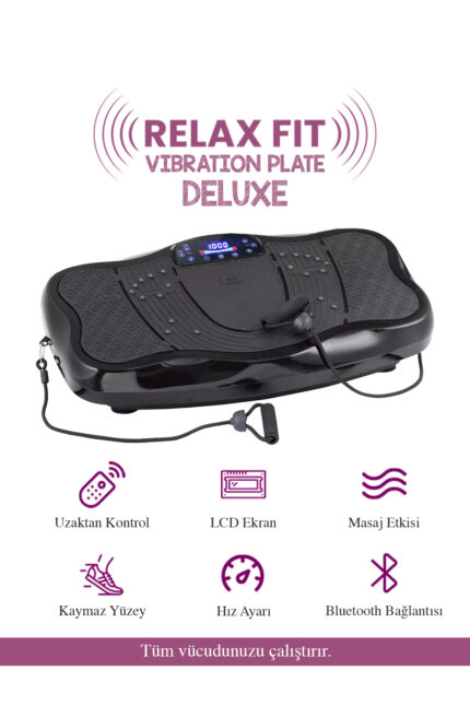 Deluxe Vibration Plate Titreşimli Spor Aleti