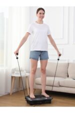 Vibro Vibration Plate – Titreşimli Egzersiz Aleti | Basen, Karın, Kol ve Bacak Spor Cihazı - Görsel 4