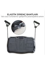 Vibro Vibration Plate – Titreşimli Egzersiz Aleti | Basen, Karın, Kol ve Bacak Spor Cihazı - Görsel 6