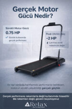 Bluetoothlu Uzaktan Kumandalı Portatif Yürüme Ve Koşu Bandı - Görsel 3