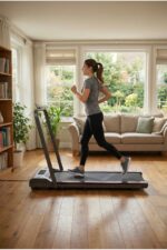 Bluetoothlu Uzaktan Kumandalı Portatif Yürüme Ve Koşu Bandı - Görsel 8