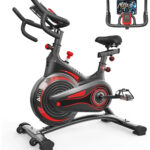 Premium Kondisyon Bisikleti Spinning Bike Egzersiz Aleti, Bluetooth + Uygulama