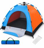 Maxi Life 6 Kişilik Tam Otomatik Kamp Çadırı – Hızlı Kurulumlu Geniş Aile Çadırı 250x220x165 cm - Görsel 4