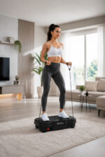 Basic vibration plate - Titreşimli egzersiz ve spor cihazı - Görsel 6