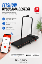 Ekranlı Uzaktan Kumandalı Portatif Bluetoothlu Yürüme Ve Koşu Bandı RL-895 - Görsel 6