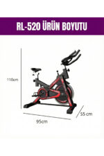 Exclusive Kondisyon Bisikleti Spinning Bike Egzersiz Aleti - Görsel 5