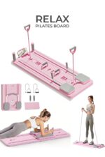 Katlanabilir Çok Fonksiyonlu Pilates Reformer Tahtası – Tüm Vücut Egzersiz Aleti