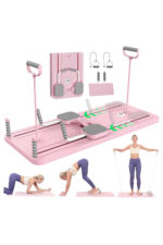 Katlanabilir Çok Fonksiyonlu Pilates Reformer Tahtası – Tüm Vücut Egzersiz Aleti - Görsel 6