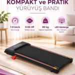 İnce ve Pratik Tasarım Kompakt Yürüme ve Koşu Bandı RL-870